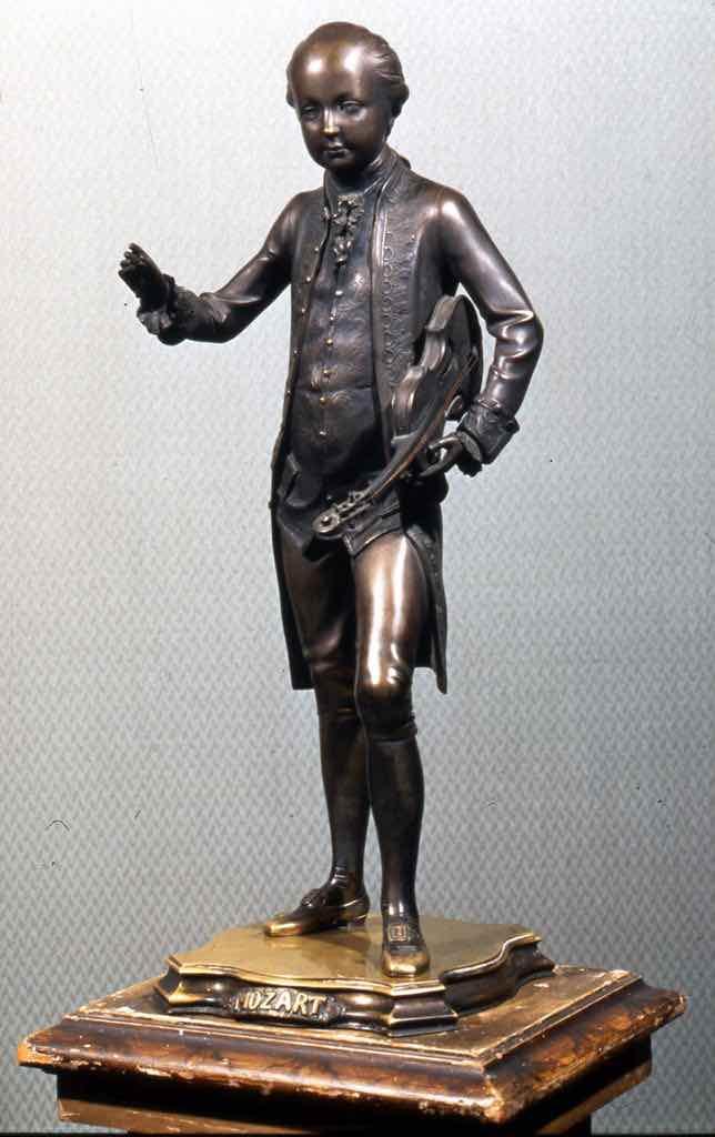 Mozart Bronze Statue