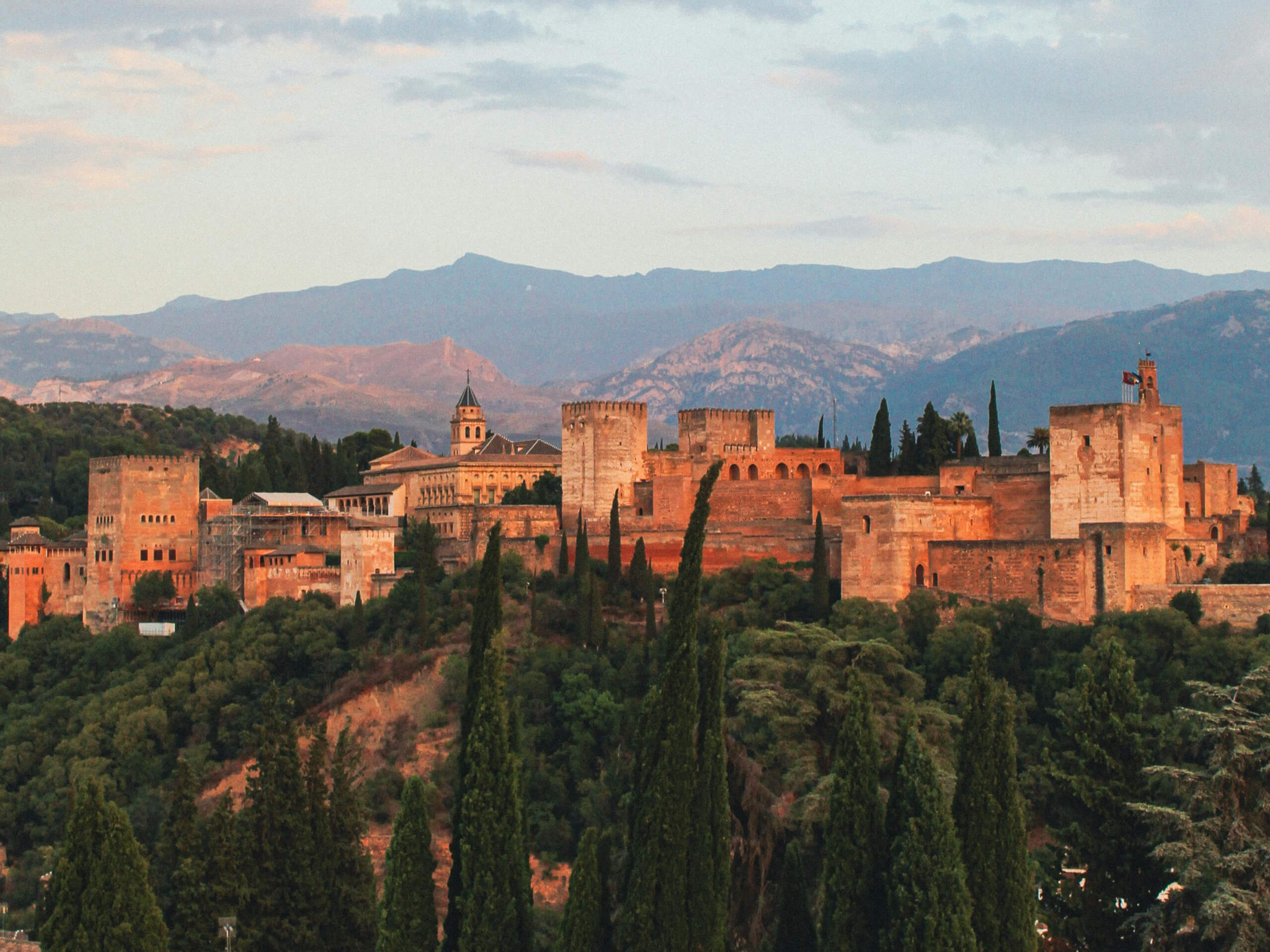Alhambra Complex—Complete Visit Route