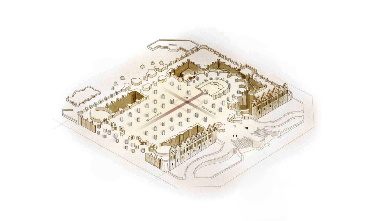 Main Tour Route of Sagrada Familia