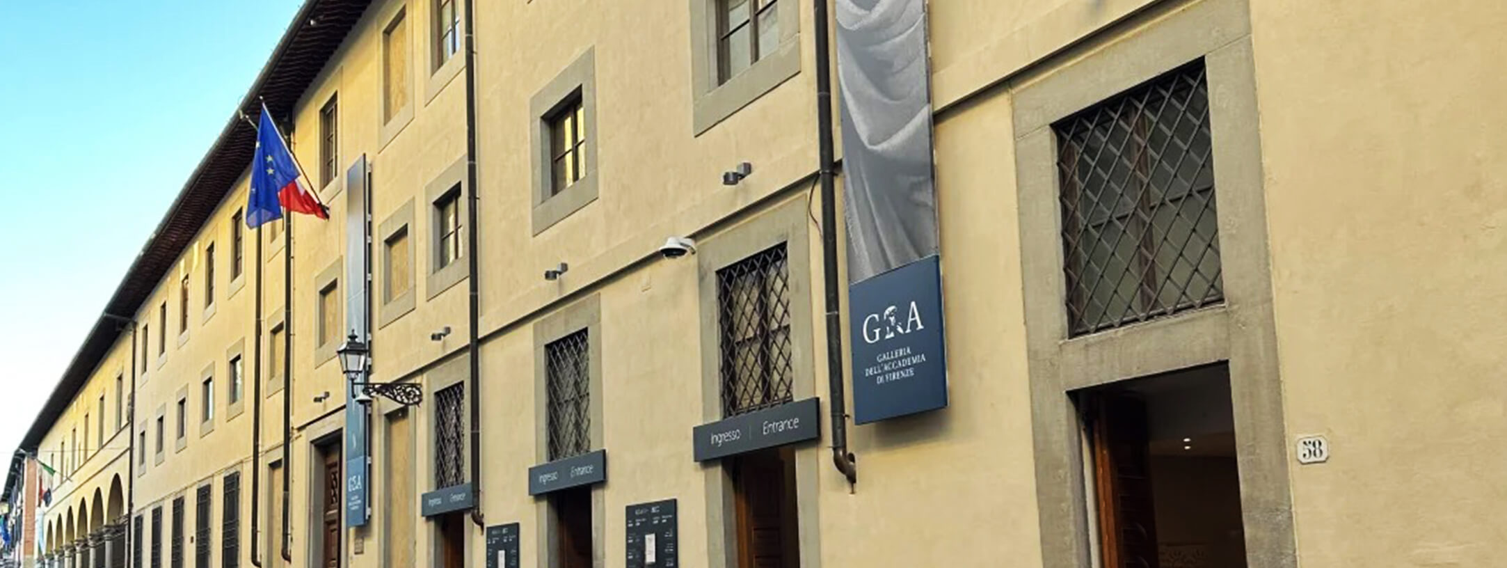 The Accademia Gallery in Florence