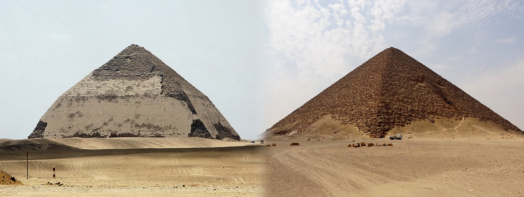 Bent Pyramid & Red Pyramid