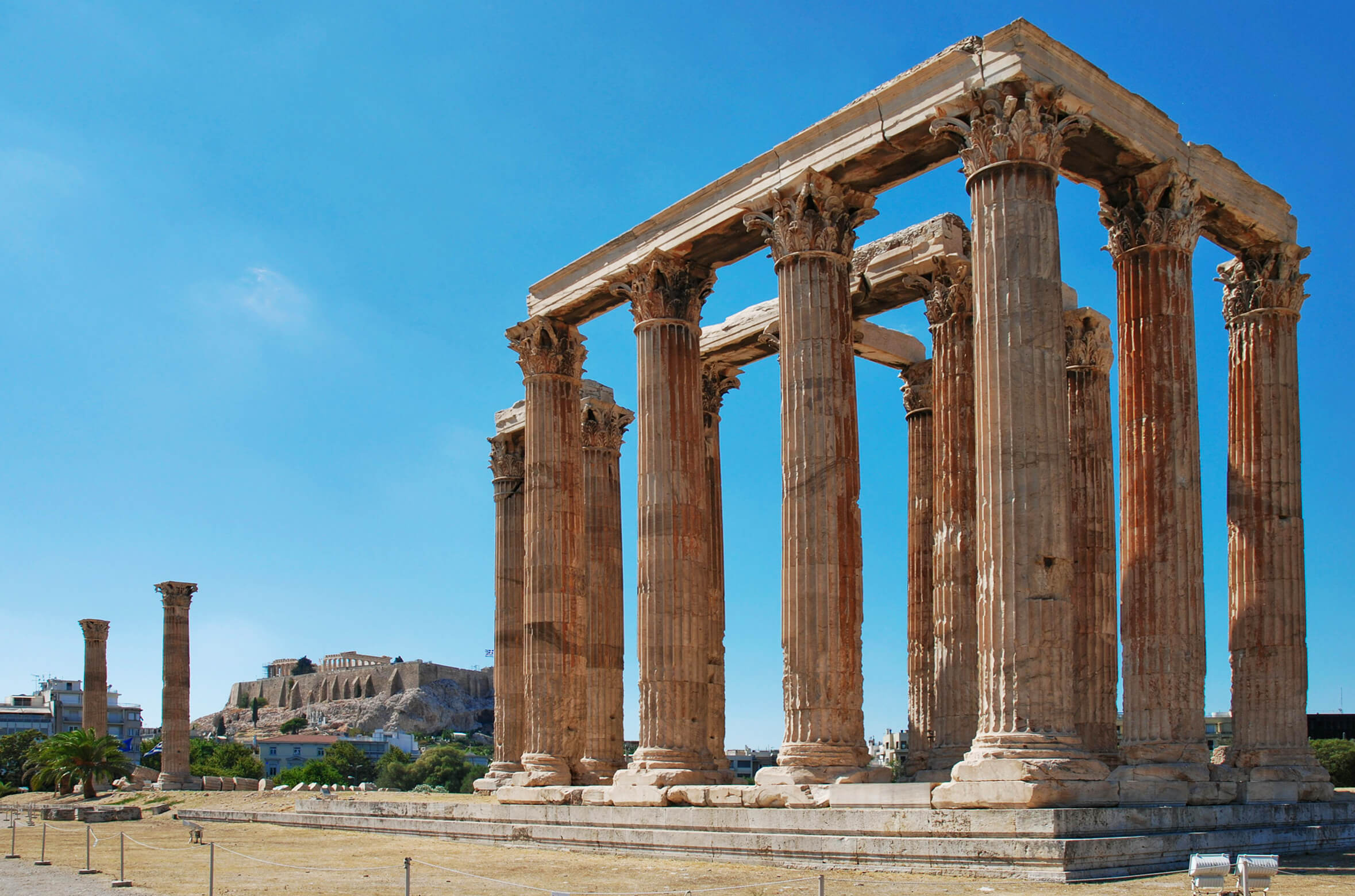 Temple of Olympian Zeus, Athens (including the Arch of Hadrian)